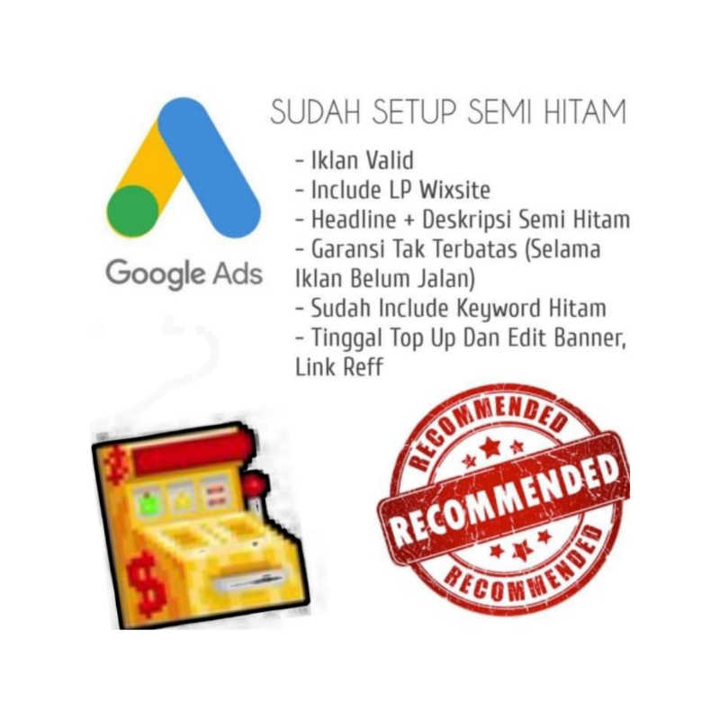 AKUN GOOGLE ADS BLACK