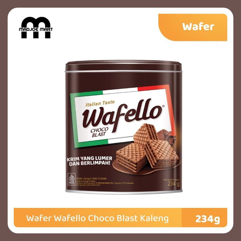 

Wafer Wafello Choco Blast Kaleng 234g