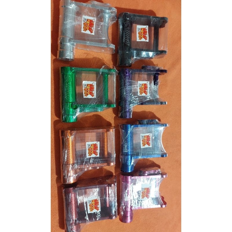 engine mounting mio nouvo drag bike  +5cm pemundur rangka / mesin mio dragbike