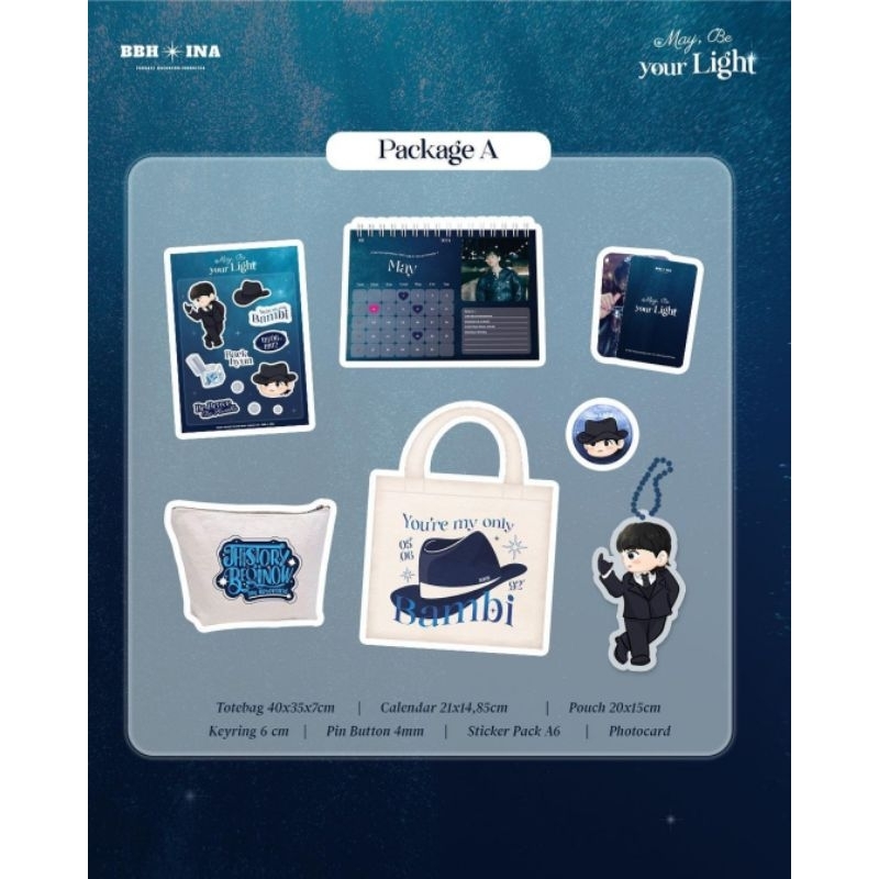 Pelunasan Merch Birthday Baekhyun 2024 (Package A)