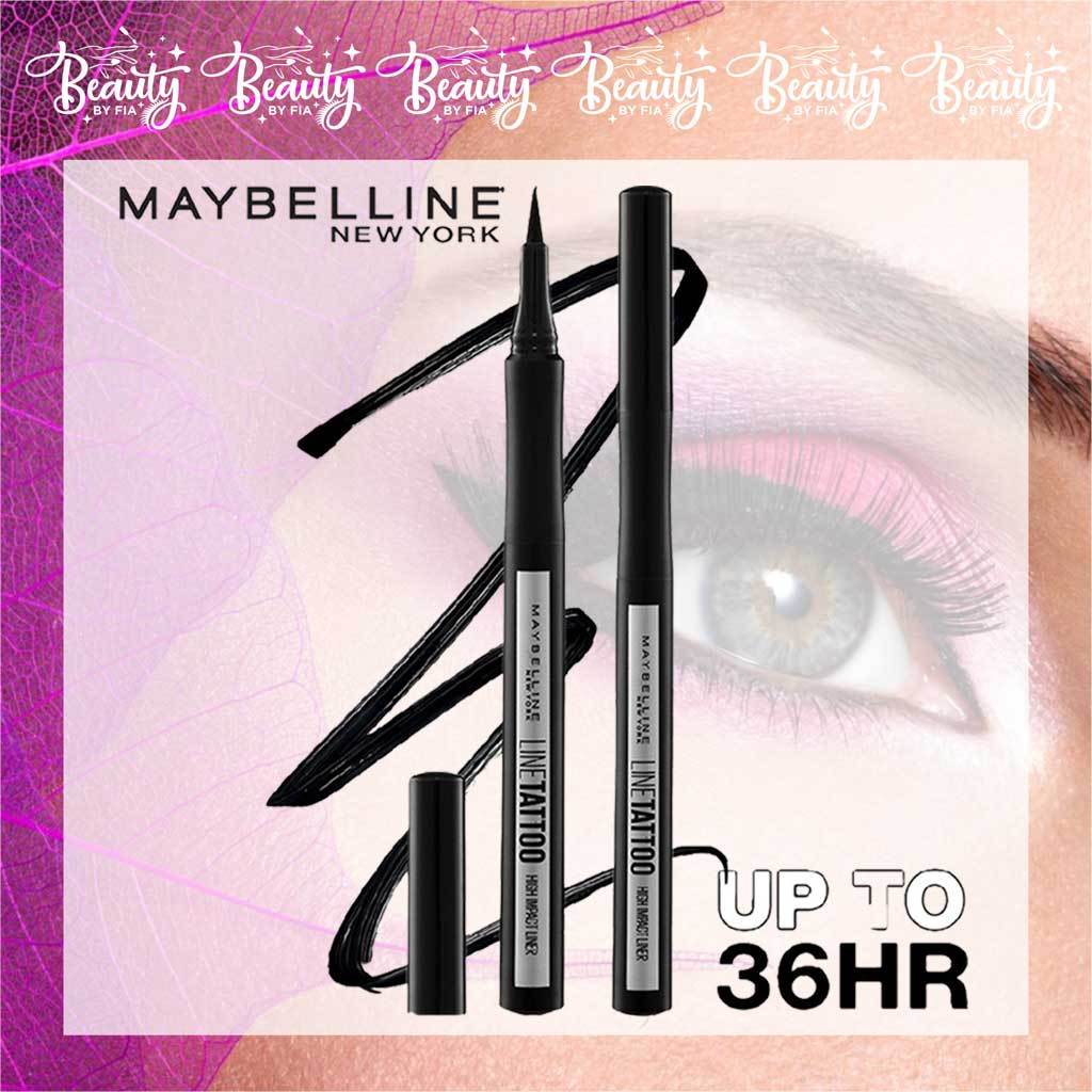 Eyeliner Tattoo Maybelline - Maybelline Line Tattoo High Impact Liner