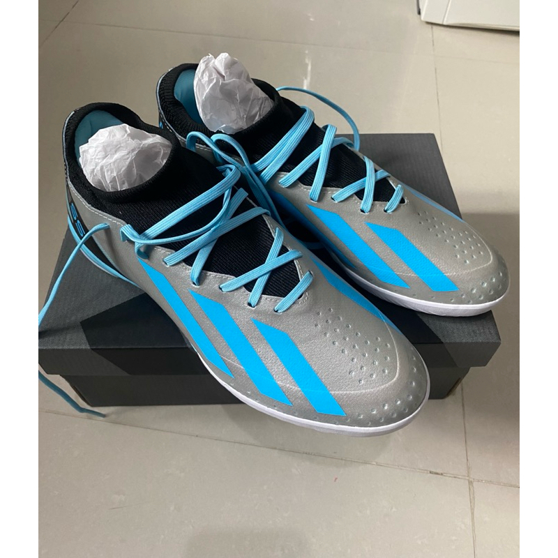 Sepatu Futsal ADIDAS X CRAZYFAST MESSI.3 ORIGINAL IE4076 SIZE 42 2/3