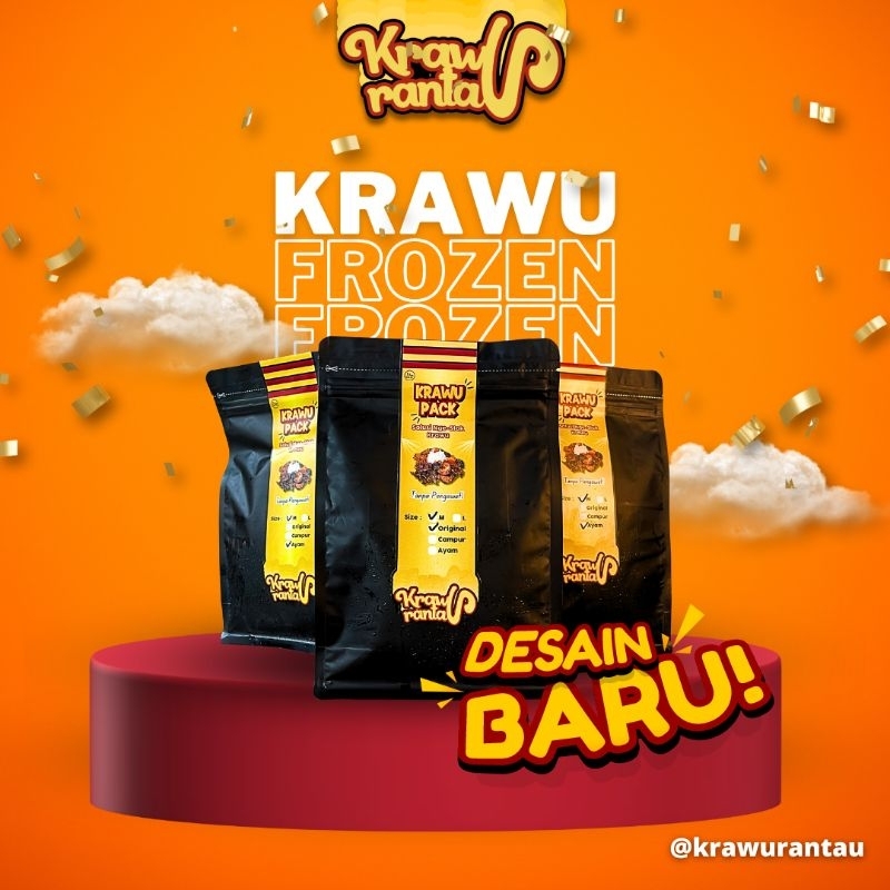 

Krawu Frozen by Krawu Rantau | Varian Campur | Nasi Krawu Masakan khas Gresik, Frojen