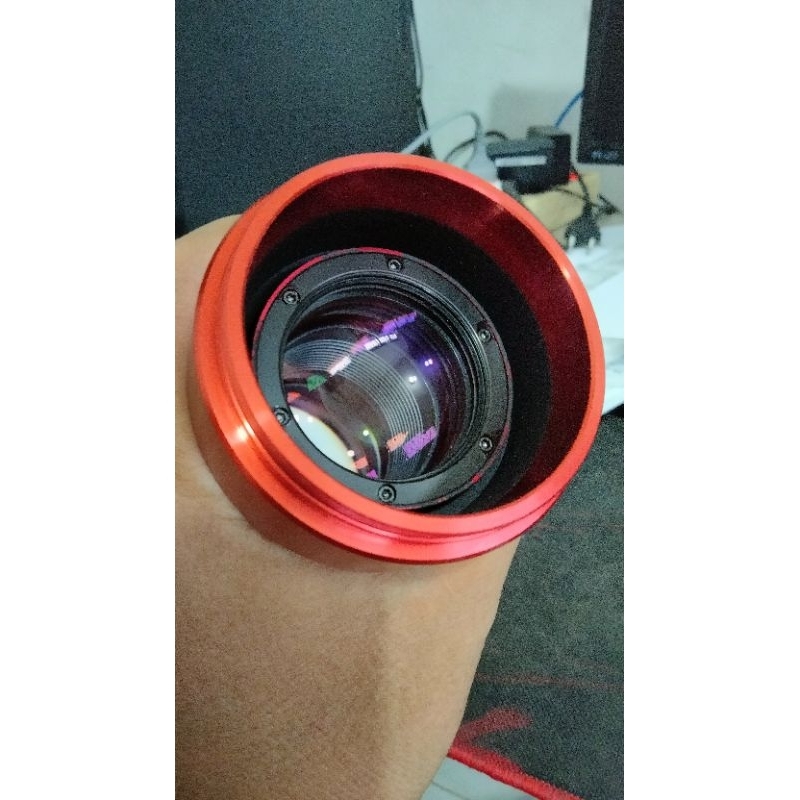 Lensa manual buatan Jerman ISCO Ultra Star HD Plus 75mm f1.85 Canon ef mount