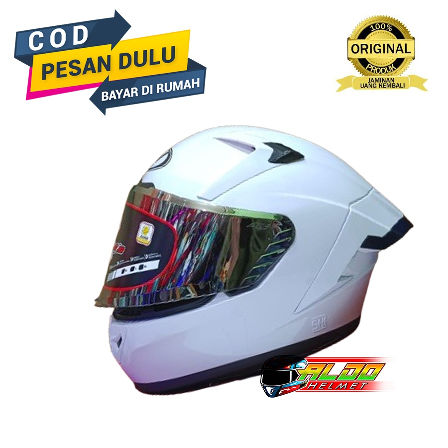 HELM ALV GENESIS SOLID ORIGINAL  / ALV FULL FACE TERBARU