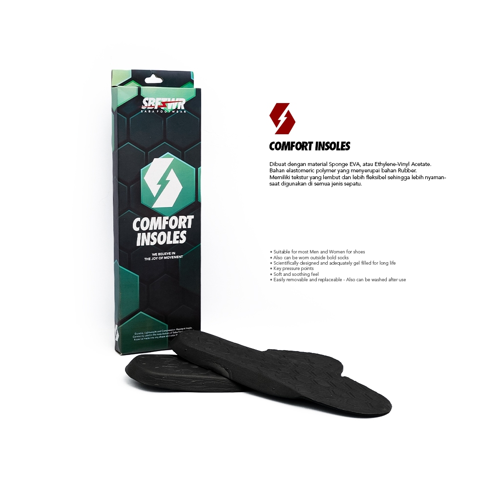 SABA Insole Black