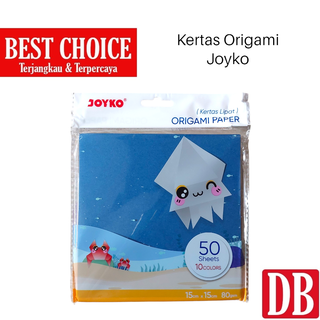 

Kertas Lipat / Origami Joyko 15 x 15 cm (50 lembar)