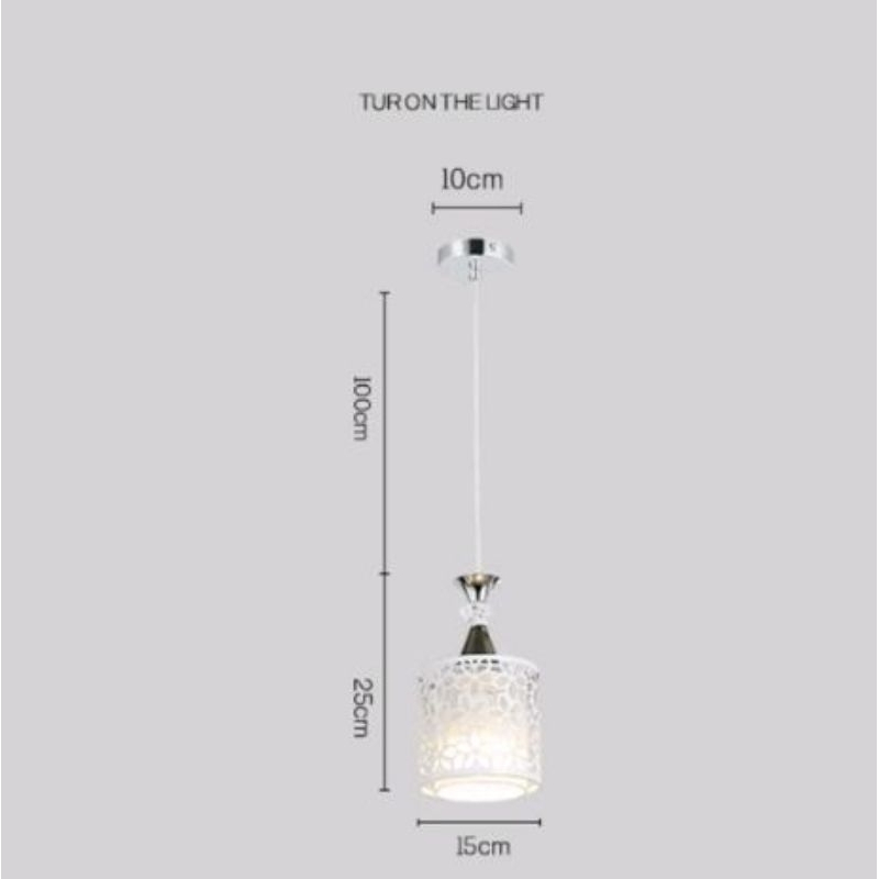 LAMPU GANTUNG MODERN MINIMALIS MOTIF KELOPAK BUNGA l LAMPU GANTUNG RUANG TAMU l LAMPU GANTUNG KAFE