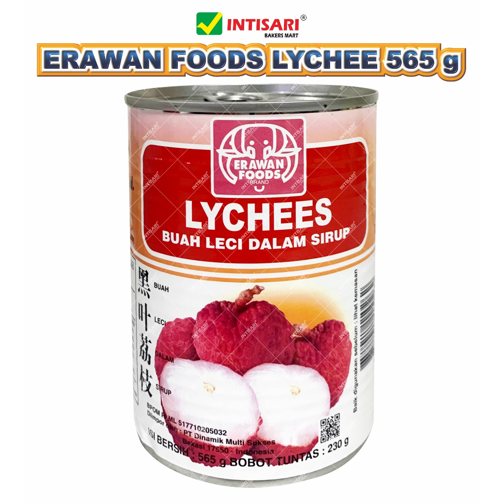 

ERAWAN FOOD LYCHEES 565 G