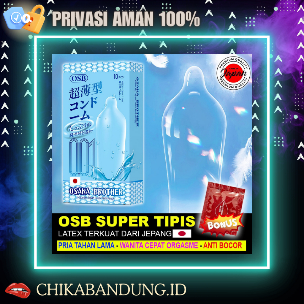 [Kondom Jepang 001] Kondom 001 Bergerigi Berduri dan Tertipis - Condom Dotted Rubbed UltraThin 001 -