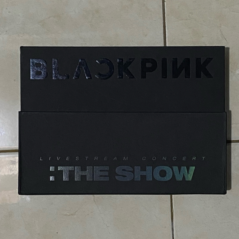 BLACKPINK 2021 THE SHOW DVD Unsealed Tanpa Photocard
