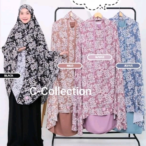 MUKENA KATUN RAYON TWILL PREMIUM JUMBO