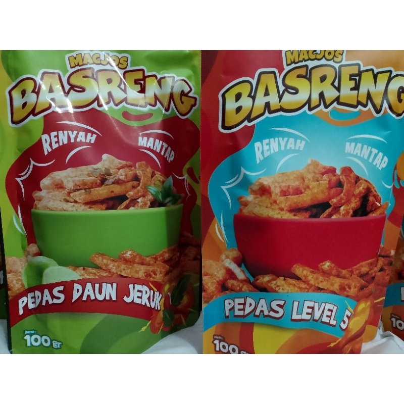 

Basreng MACJOS 2 varian rasa renyah bikin nagih