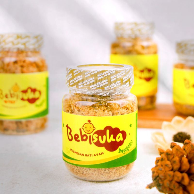 

Kremesan Hati Ayam Bebisuka Organic Halus, Bites