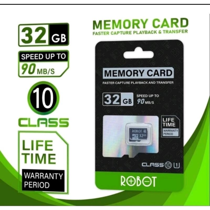 Memory Card / Micro SD 32GB/16GB CLASS 10 Original / Memory CCTV & Smartphone