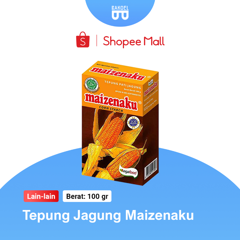 

Tepung Maizena - Merk Maizenaku - Bakoel Sayur Online