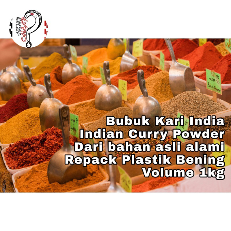 

Bubuk kari India 1kg Curry Powder Bumbu Masak