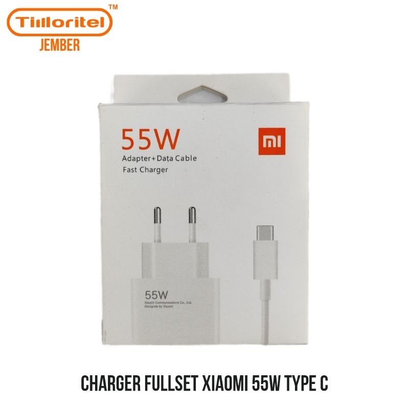 CHARGER FULLSET XIAOMI 55W TYPE C
