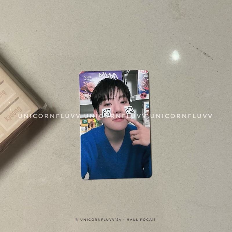 [READY] BAEKHYUN Snack Party PC Entry Benefit Poca photocard EXO