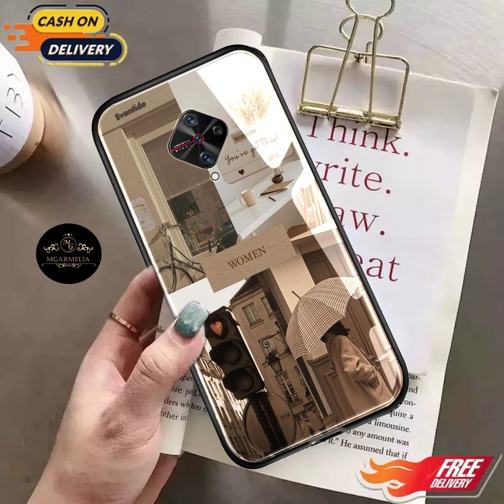 Hardcase Vivo S1 Pro, Case Keren Aesthetic Bisa Request Type Hp