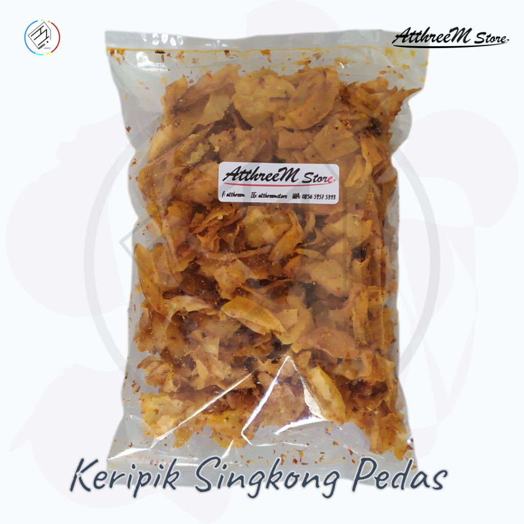 

AtthreeM Store Keripik Singkong Pedas 200 Gram