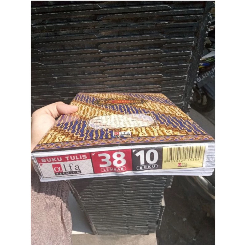 

Buku tulis Alfa 38 lembar (Per Pcs)