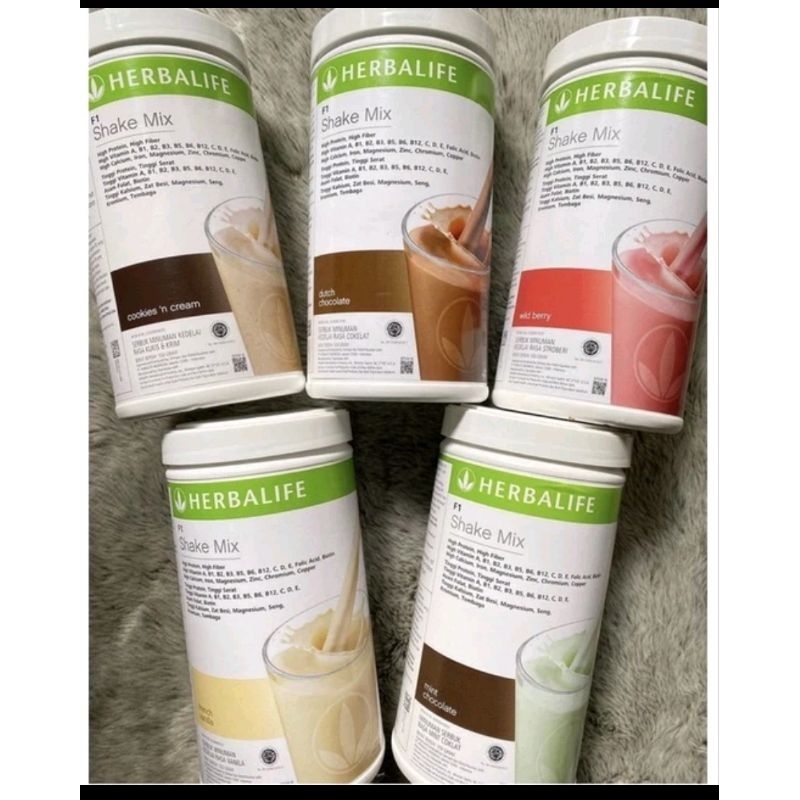 Susu Diet Herbalife Shake Mix Original Formula F1