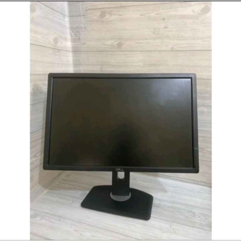 Monitor dell U2412M full hd kaki pertikal mulus