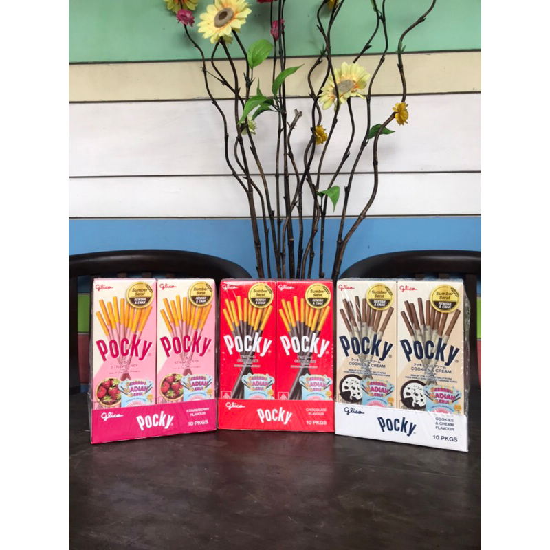 

Pocky gliko strawberry,chocolate,cookies&cream (1pcs 3.700)