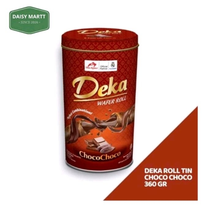 

Deka Wafer Roll Choco 300 gram / Kaleng