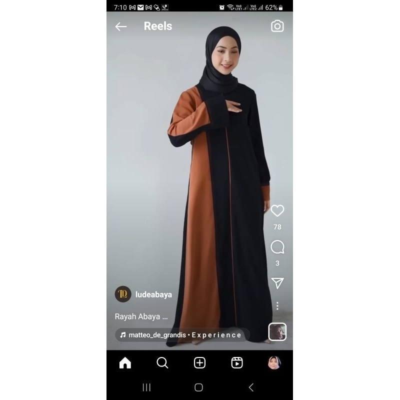Gamis Rayah by Lude Abaya