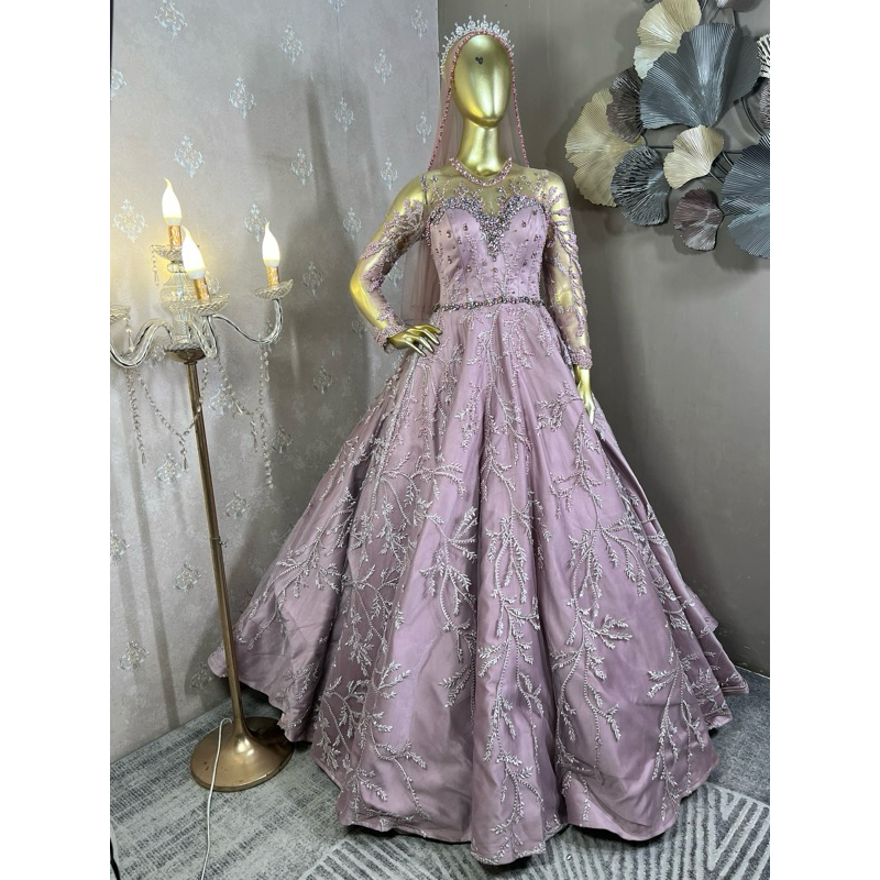 Preloved gown pengantin / kebaya pengantin premium