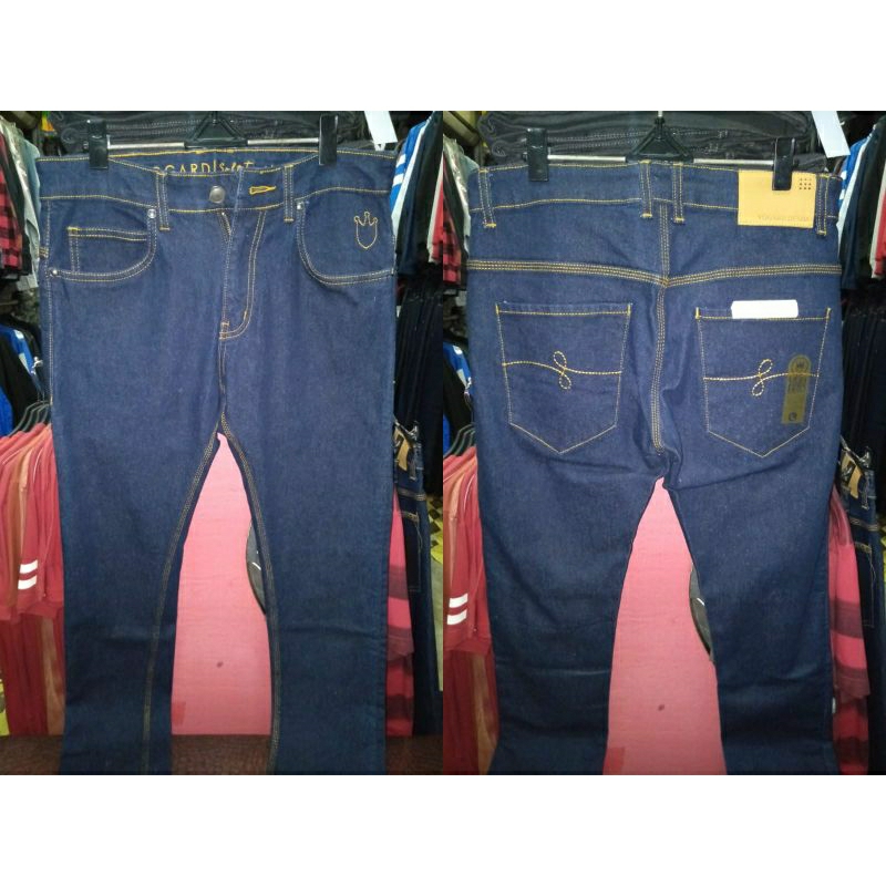 LP JEANS NAVY N VOGARD ORIGINAL (Bahan Melar)
