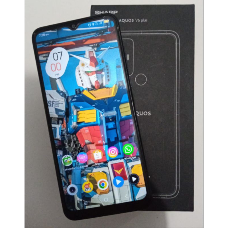 sharp aquos v6 plus 4/64 nfc mulus no minus