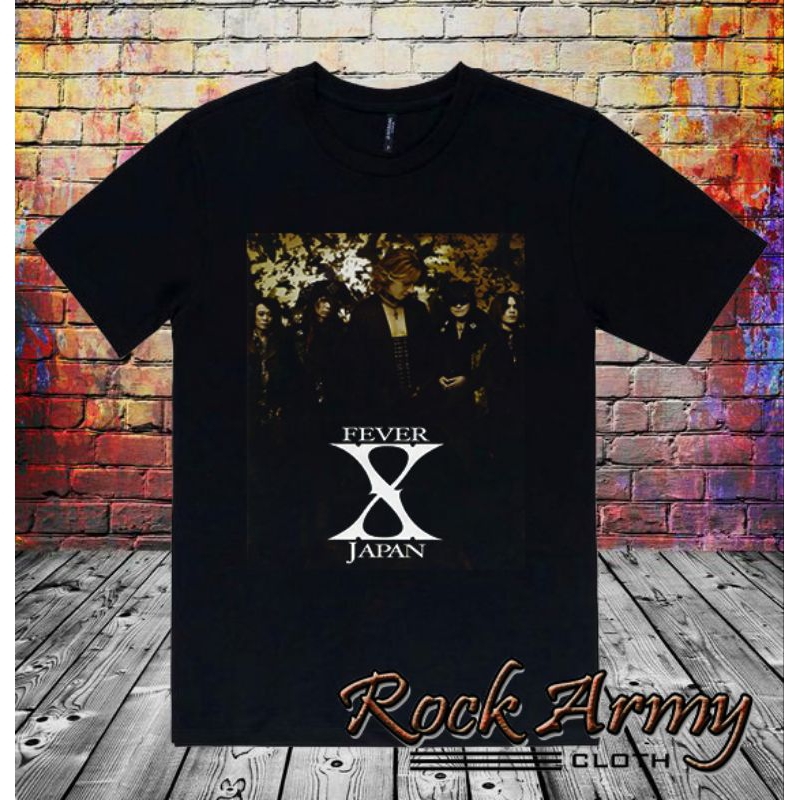 KAOS MUSIK BAND METAL| BAJU KAOS BAND | Kaos Band Pria | Kaos Band TRASH METAL | X JAPAN