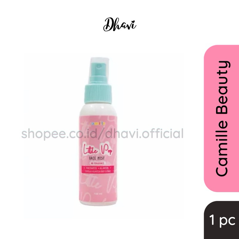 CAMILLE Face Mist Little Pop Face Spray 100ml Camile Beauty Facemist Penyegar Wajah Setting Spray Ca