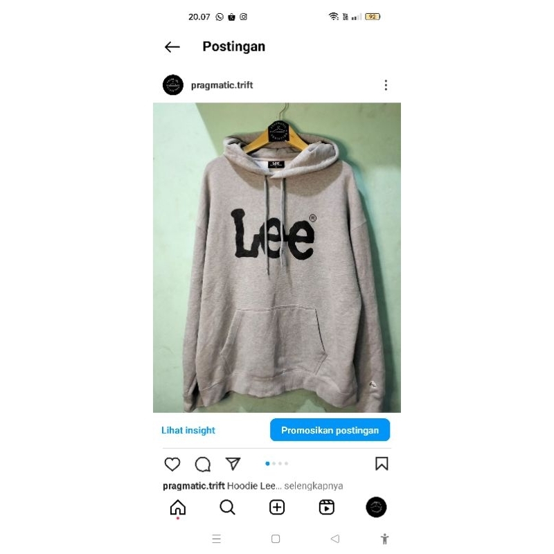 Hoodie lee