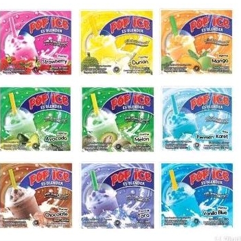 

POP ICE RENCENG ISI 10 SACHET VARIAN LENGKAP HARGA MURAH