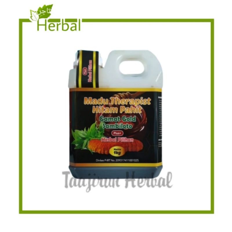 

madu hitam pahit THERAPIST plus HERBAL BERKUALITAS 1KG