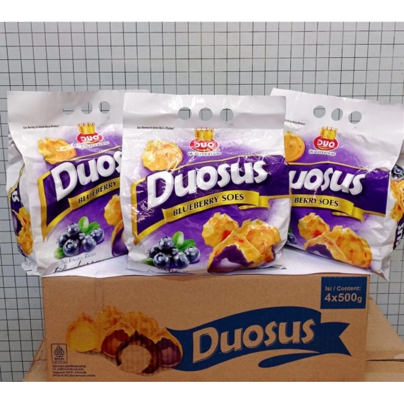 

DUOSUS 500gr Coklat Blueberry Vanila
