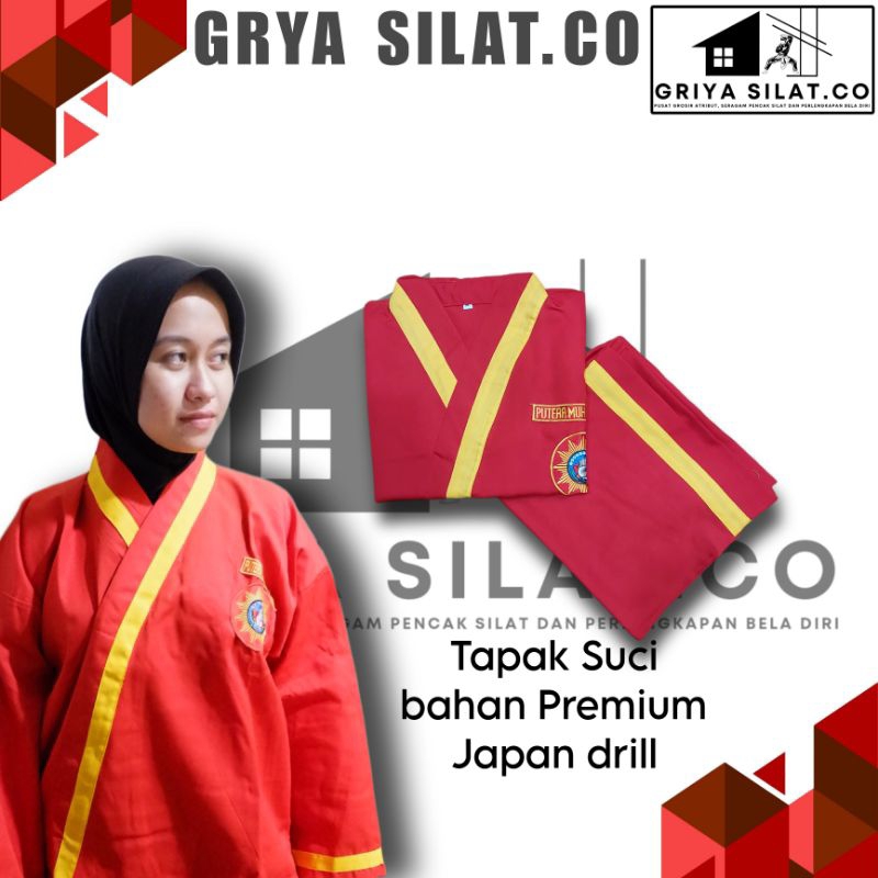 Seragam Tapak Suci bahan Premium Japan drill