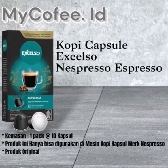 

Kopi Kapsul Excelso Nespresso Espresso