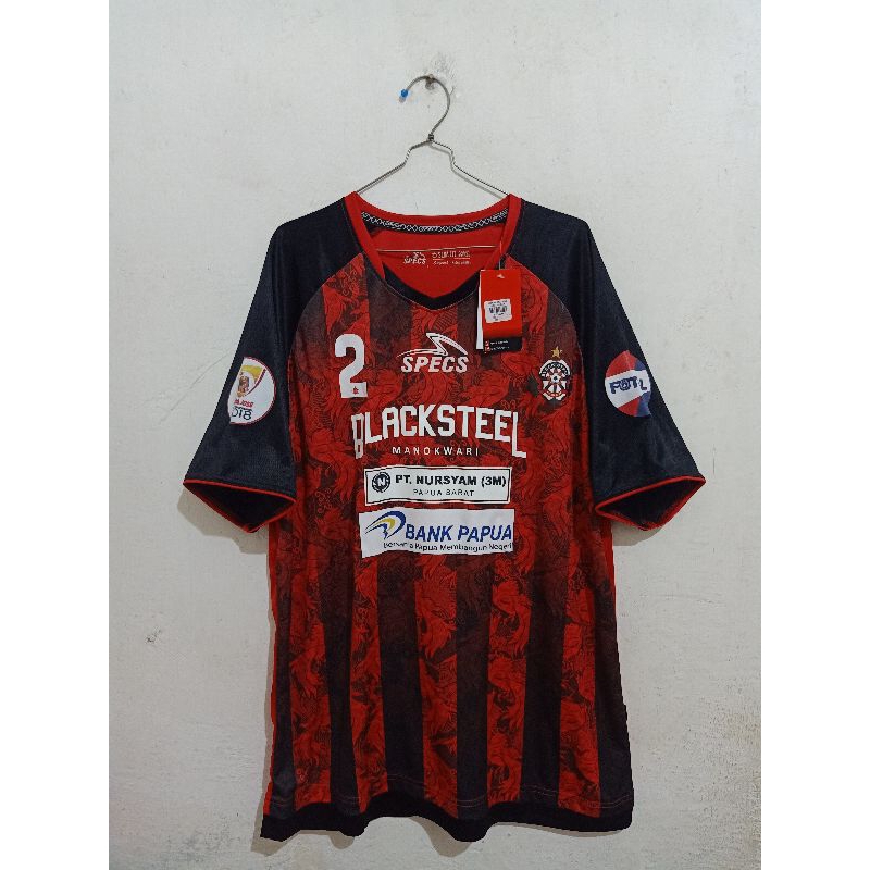 Jersey Blacksteel Manokwari Papua FC Home Kiper GK PFL 2018 Original Specs ALBAGIR
