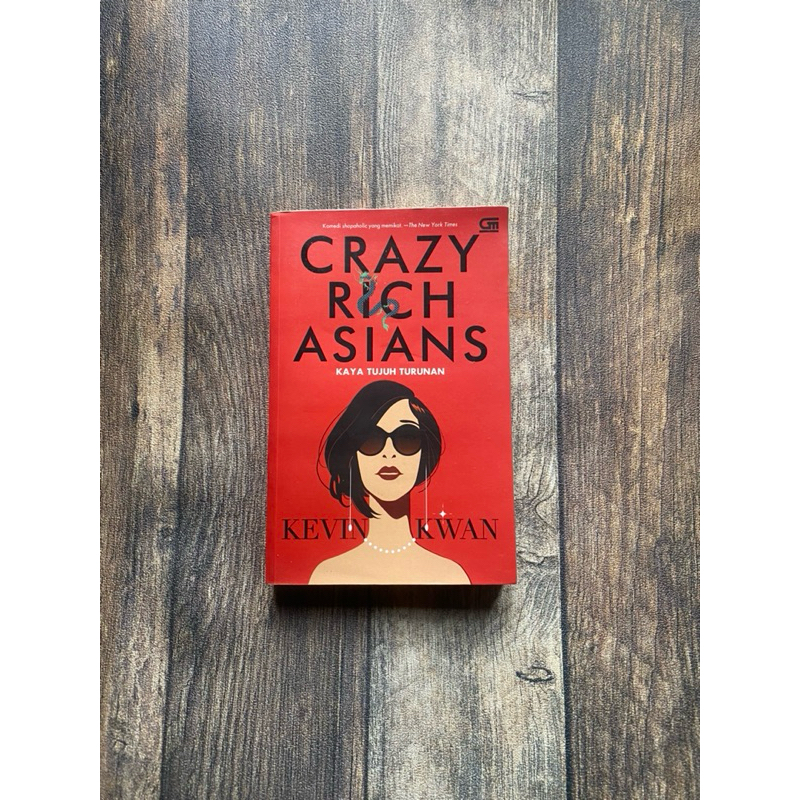 [PRELOVED] Buku Kevin Kwan - Crazy Rich Asians