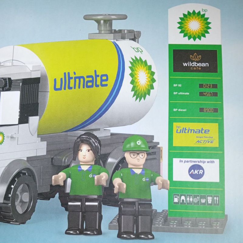 brick BP AKR fuel tanker Limited edition.pom bensin