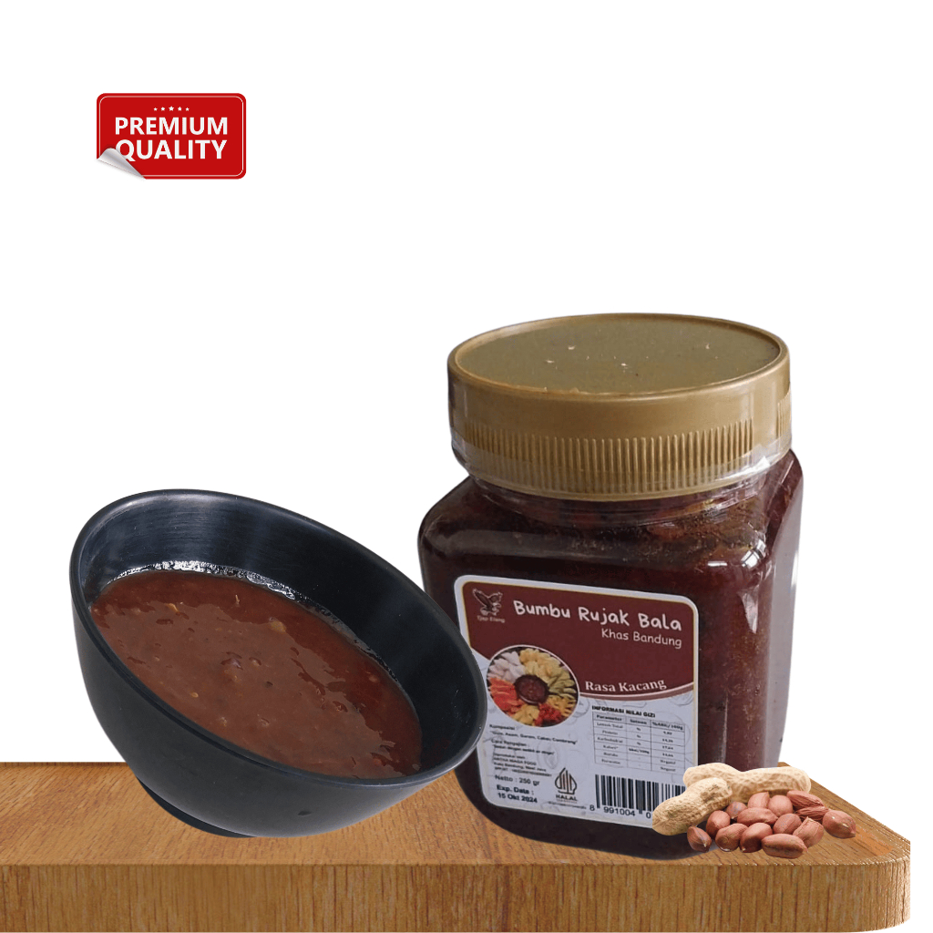 

Bumbu Rujak Bala (Khas Bandung) Rasa Kacang 250g