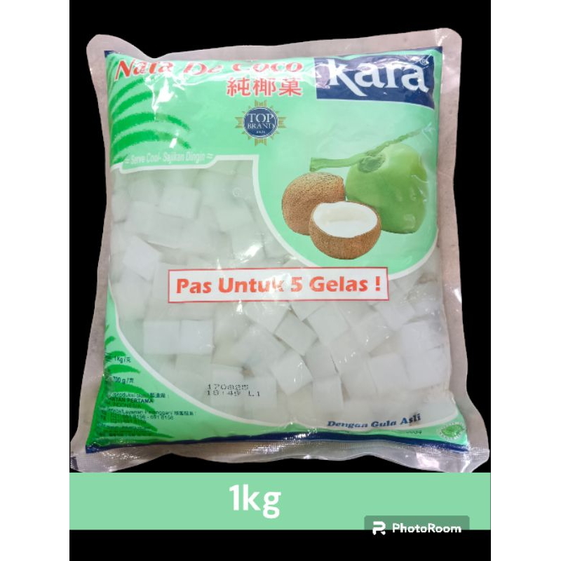 

Nata de Coco 1kg kara/ Nata decoco