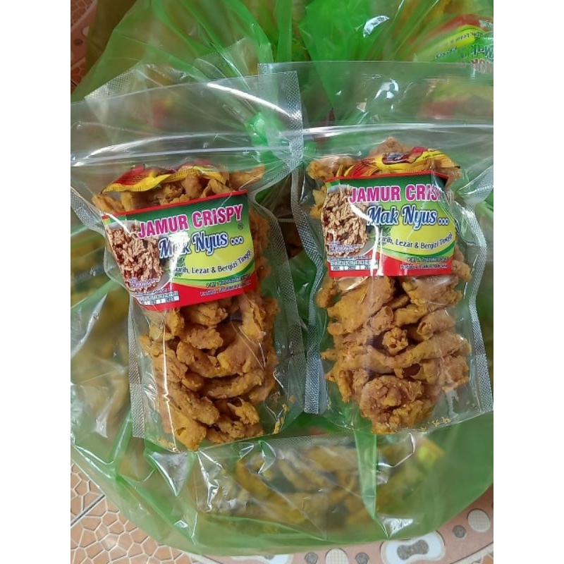 

Kripik Jamur Krispi berat 100gr