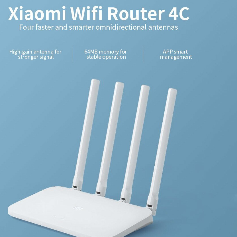 Xiaomi Router 4C White New Garansi Resmi Promo Bandung