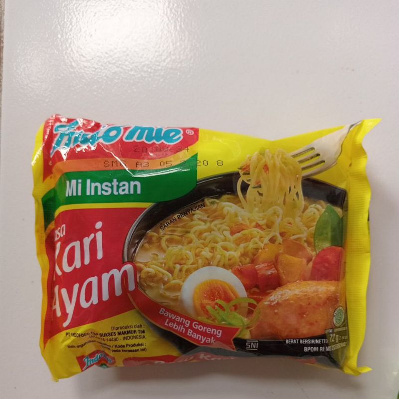 

Indomie Kuah Kari Ayam [2 pcs]